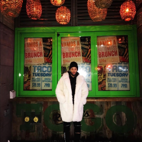 Faux Shearling Coat - Picture 3 of 3